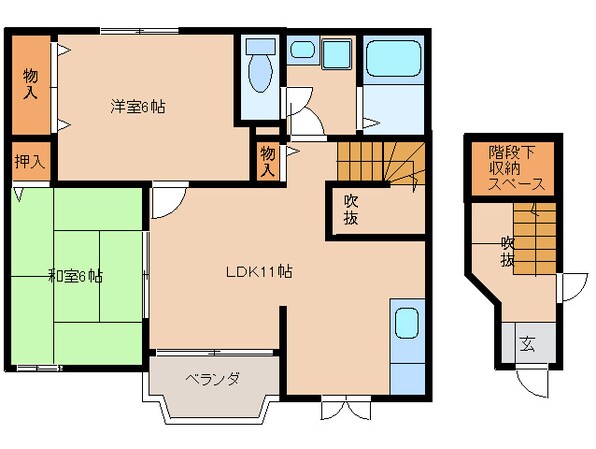 エトワールの物件間取画像